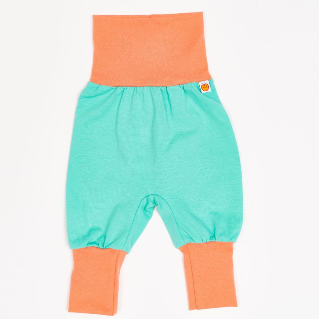 Baby pants "Jersey Mint/Apricot"