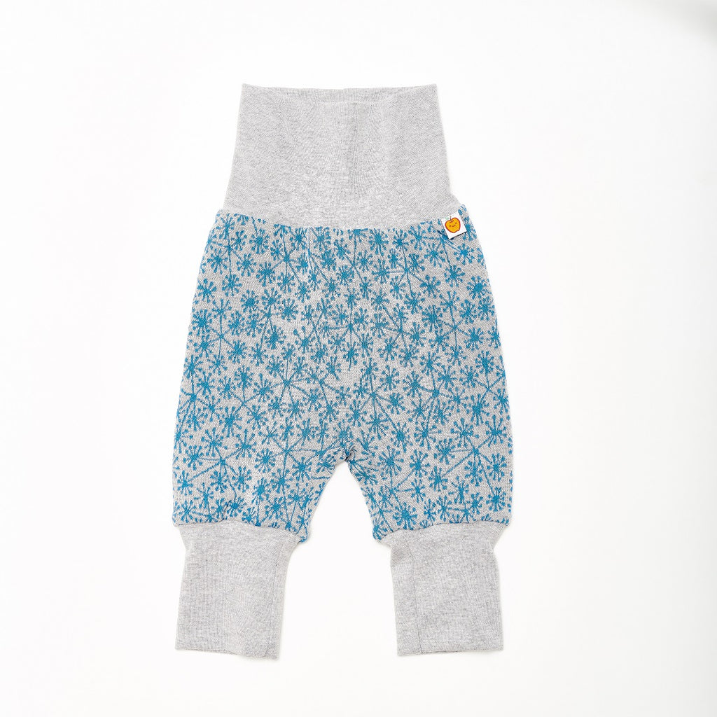 Reversible Baby Pants "Dandelion Blue/Dotties Blue"